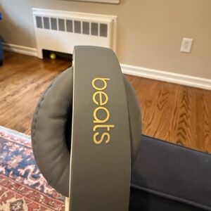 Beats by Dre Over-Ear Headphones - Gray with Gold Accents